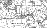 Old Map of Naunton, 1883
