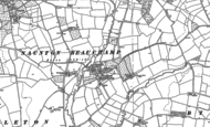 Old Map of Naunton Beauchamp, 1884 - 1903
