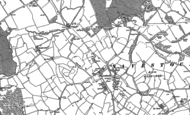 Old Map of Navestock Heath, 1895
