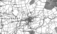 Old Map of Nayland, 1885 - 1902