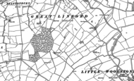Old Map of Neath Hill, 1898 - 1924