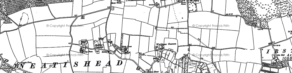 Old map of Neatishead in 1880