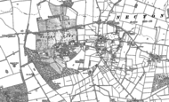 Old Map of Necton, 1882 - 1883