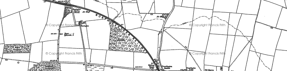 Old map of Nelson Village in 1896
