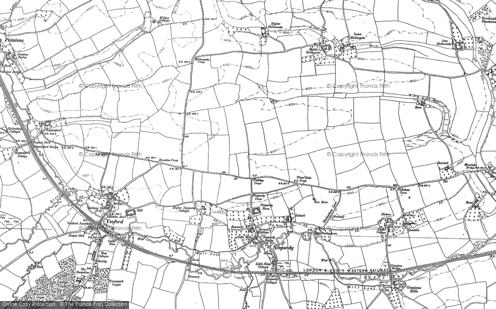 Old Map of Neopardy, 1886 - 1888 in 1886