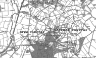 Old Map of Nether Compton, 1901