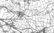 Old Map of Nether Heyford, 1883 - 1884