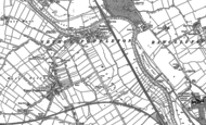 Old Map of Nether Poppleton, 1890 - 1892