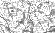 Old Map of Nether Warden, 1895
