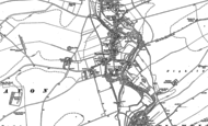 Old Map of Netheravon, 1899