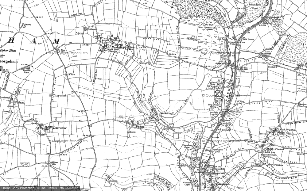 Old Maps of Pines Dene, Devon - Francis Frith