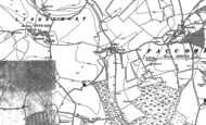 Old Map of Netherton, 1909