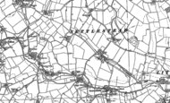 Old Map of Nettlestead, 1883 - 1884
