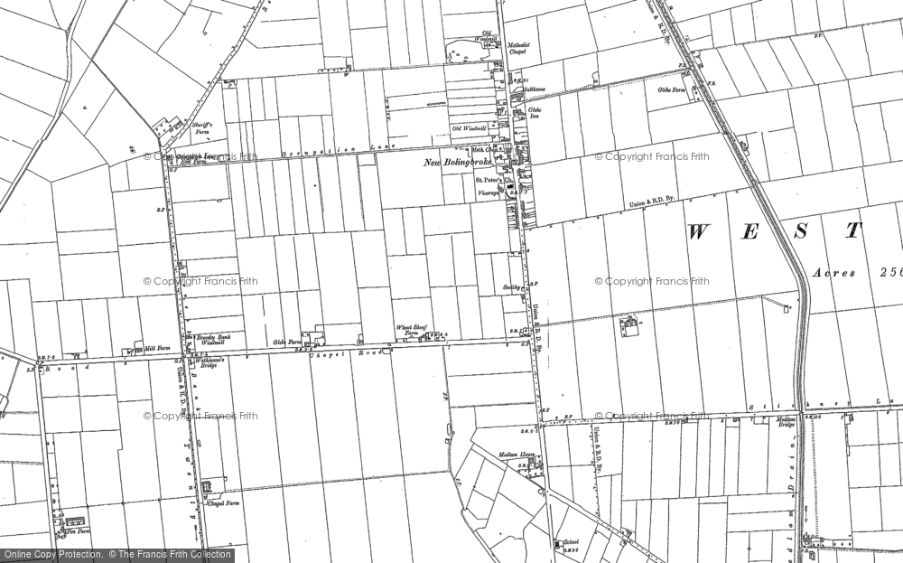 Old Map of New Bolingbroke, 1887 - 1888 in 1887