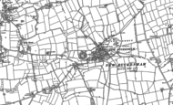 Old Map of New Buckenham, 1882 - 1883