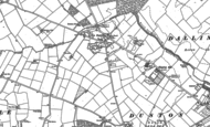 Old Map of New Duston, 1884