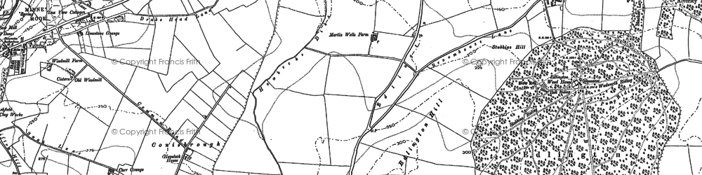 Old map of New Edlington in 1901