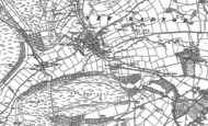 Old Map of New Radnor, 1887