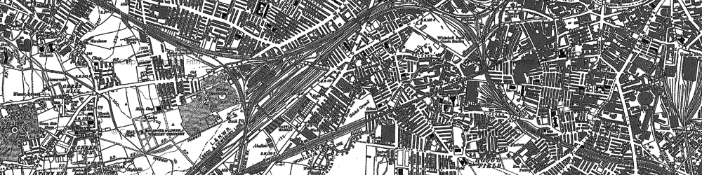 Old map of Green Side in 1847