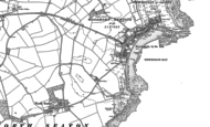 Old Map of Newbiggin-by-the-Sea, 1896