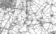 Old Map of Newbridge, 1874 - 1875
