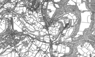 Old Map of Newbridge, 1909 - 1910