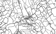 Old Map of Newchurch, 1906