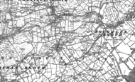 Old Map of Newchurch in Pendle, 1891