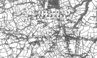 Old Map of Newgate, 1892