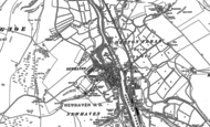 Old Map of Newhaven, 1908