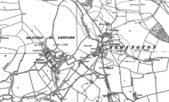 Old Map of Newington, 1897 - 1910