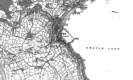 Old Map of Newlyn, 1906