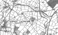 Old Map of Newnham, 1885