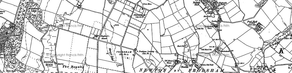 Old map of Belleair in 1897