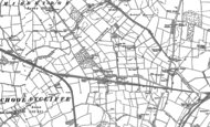 Old Map of Newton Aycliffe, 1896