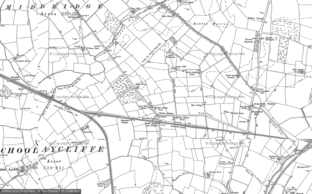 Newton Aycliffe, 1896