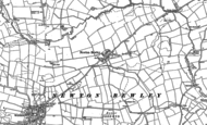 Old Map of Newton Bewley, 1856 - 1914