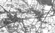 Old Map of Newton-Le-Willows, 1891