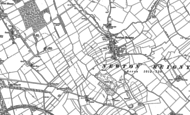 Old Map of Newton Reigny, 1898 - 1923