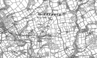 Old Map of Newton St Petrock, 1884