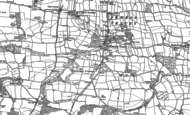 Old Map of Newton Tracey, 1886 - 1903