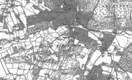 Old Map of Newtown, 1909 - 1938