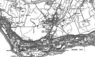 Old Map of Niton, 1906 - 1907
