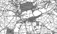 Old Map of Norbury, 1898