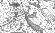 Old Map of Norbury Junction, 1880