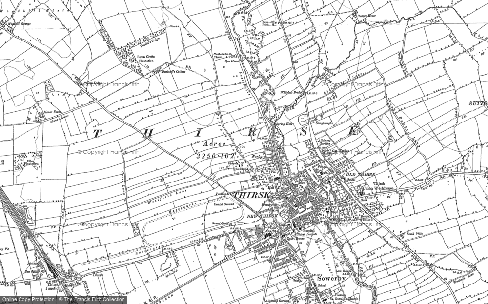 Old Map of Norby, 1891 - 1892 in 1891