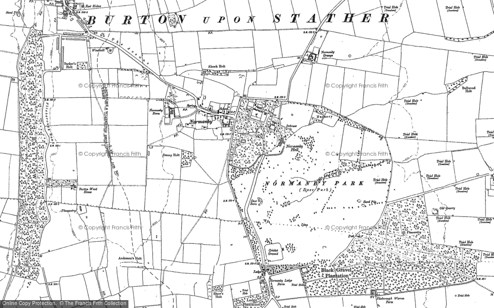 Old Map of Normanby, 1906 in 1906