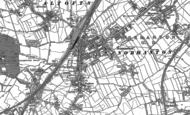 Old Map of Normanton, 1890 - 1892