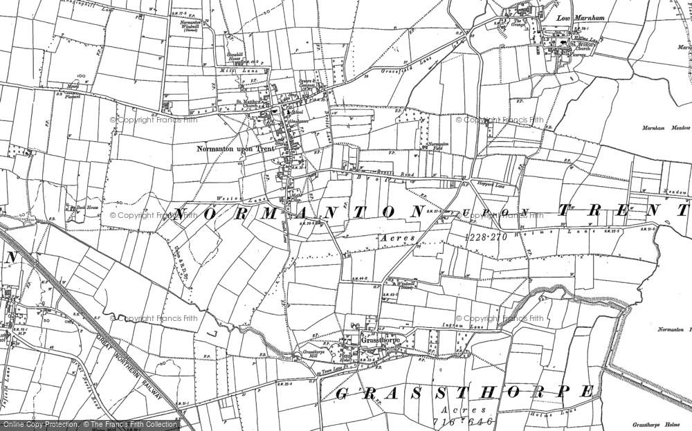 Normanton on Trent, 1884