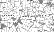 Old Map of North Barningham, 1885